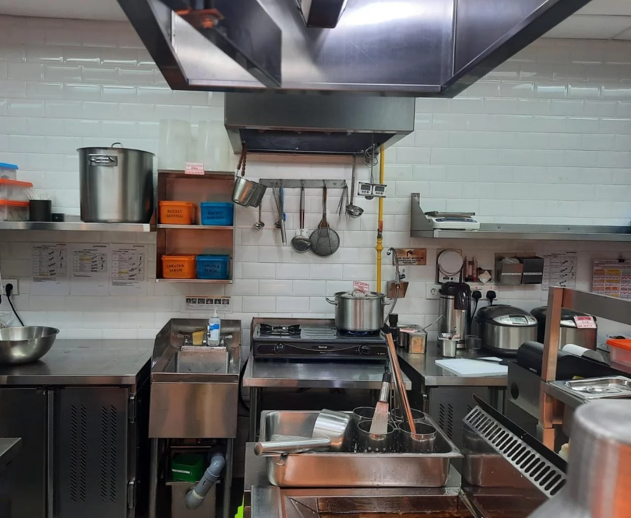 proyek kitchen equipment restaurant custom stainless steel